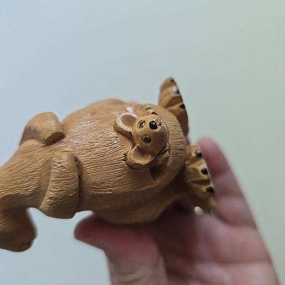 Artesania Rinconada Pottery Kangaroo w baby Wallaby Joey #165 Figurine Retired - Picture 8 of 9